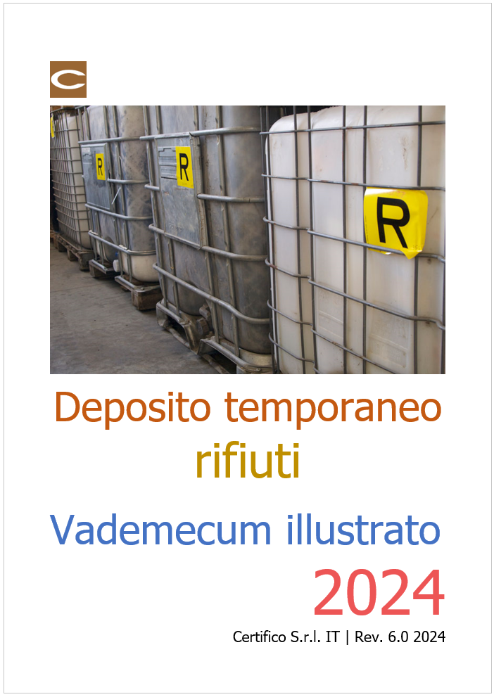 Vademecum illustrato Deposito temporaneo rifiuti 2024