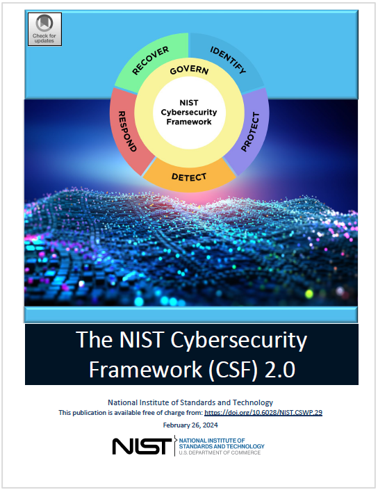 The NIST Cybersecurity Framework  CSF  2 0