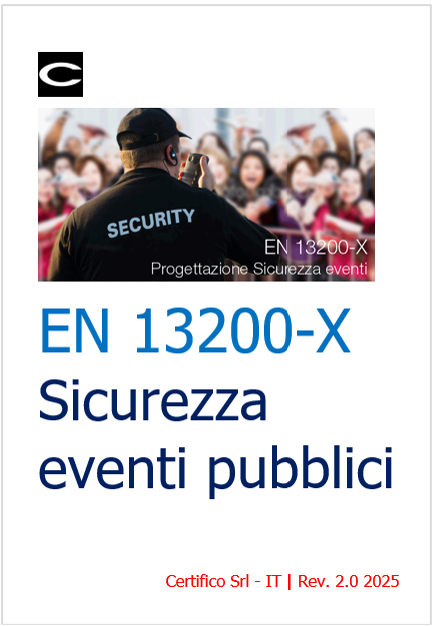 UNI EN 13200 X Progettazione Sicurezza eventi pubblici