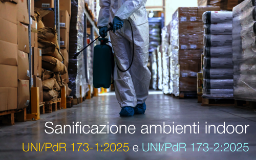 UNI PdR 173 Sanificazione degli ambienti indoor