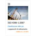 ISO 4306-1 La classificazione delle gru