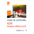 Lista di Controllo di merci pericolose ADR