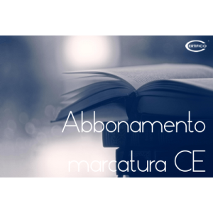 Abbonamento Marcatura CE