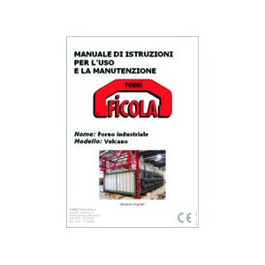 Modello manuale forno industriale