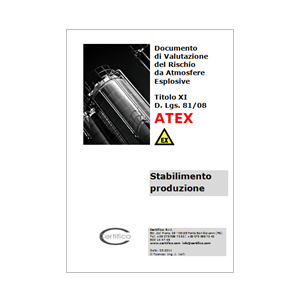 Documento Valutazione Rischi ATEX
