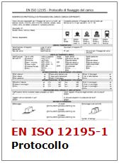 Protocollo fissaggio carico EN 12195