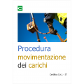 Procedura movimentazione dei carichi