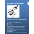 Relazione rilievo fonometrico direttiva macchine