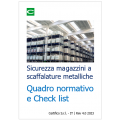 Sicurezza magazzini a scaffalature metalliche - Quadro normativo e Check list 2023