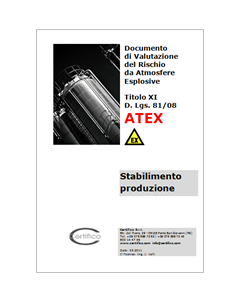 Documento Valutazione Rischi ATEX