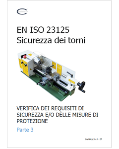 Torni P3 - EN ISO 23125 Verifica requisiti
