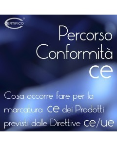 Certifico Percorso di Conformità CE