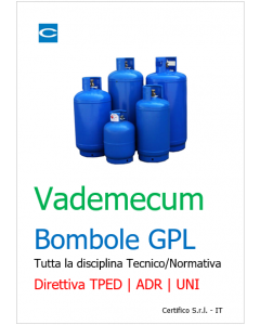 Vademecum Bombole GPL TPED-ADR-UNI