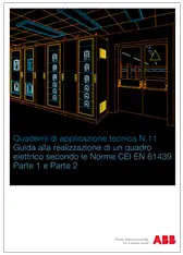Guida realizzazione quadro elettrico secondo le Norme EN 61439-1 e 2
