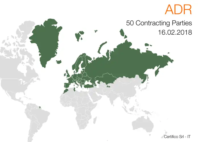 ADR 50 Contracting Parties February 2018 ADR 50 Contracting Parties February 2018