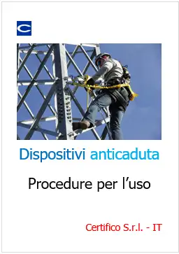 Cover Dispositivi anticaduta Cover Dispositivi anticaduta