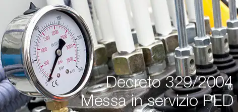 Decreto 329 2004 Messa servizio PED