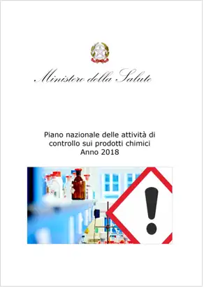 Piano Nazionale prodotti chimici 2018