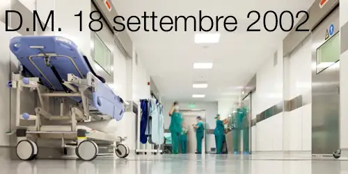 D M 18 settembre 2002 D M 18 settembre 2002