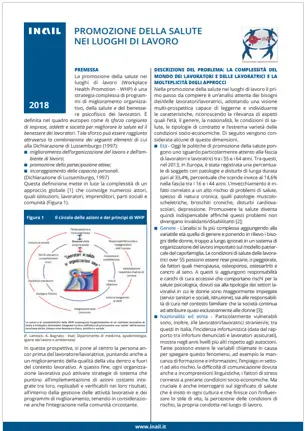 facsheet promozione salute facsheet promozione salute