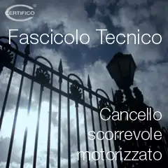 Cancello scorrevole motorizzato EN 13241 1 Cancello scorrevole motorizzato EN 13241 1