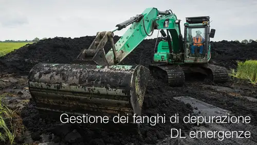 Gestione dei fanghi di depurazione DL emergenze Gestione dei fanghi di depurazione DL emergenze
