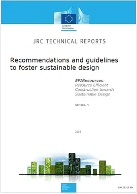 Recommendations and guidelines to foster sustainable design Recommendations and guidelines to foster sustainable design