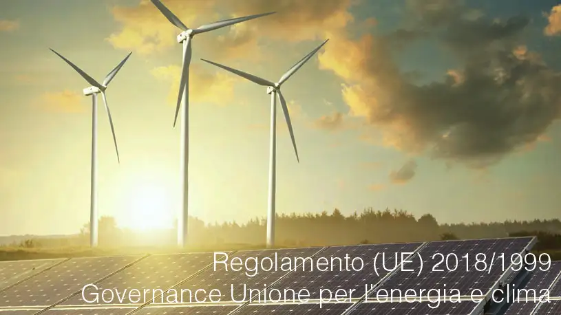 Regolamento UE 2018 1999 Regolamento UE 2018 1999