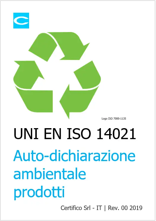 EN ISO 14021 Auto dichiarazione ambientale EN ISO 14021 Auto dichiarazione ambientale