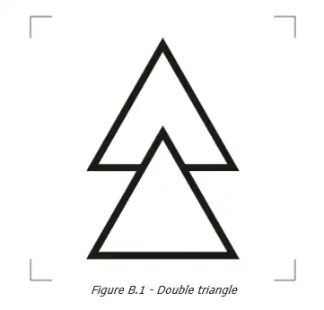 double triangle double triangle
