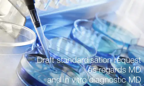 Draft standardisation MD Draft standardisation MD