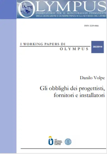 Obblighi progettisti Forniotri e installatori TUS Obblighi progettisti Forniotri e installatori TUS