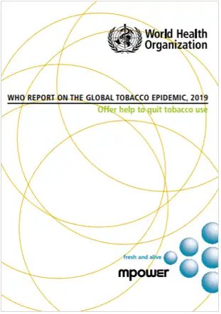 WHO report on the global tobacco epidemic 2019