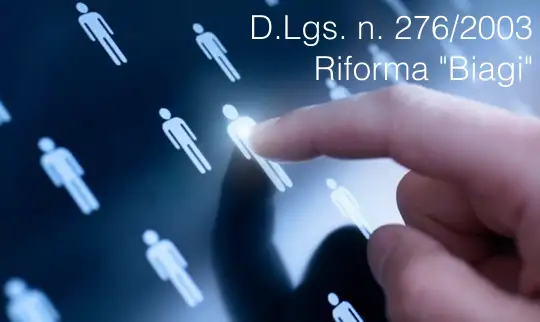D Lgs  10 settembre 2003 n  276 Legge Biagi
