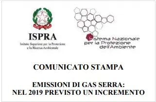 Comunicato stampa emissioni trimestrale 2019 Comunicato stampa emissioni trimestrale 2019