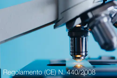 Regolamento CE N 440 2008 Regolamento CE N 440 2008