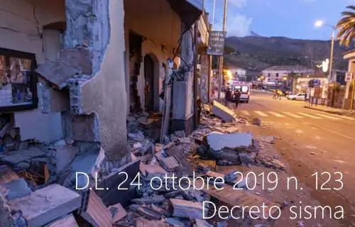D L 24 ottobre 2019 n 123 D L 24 ottobre 2019 n 123