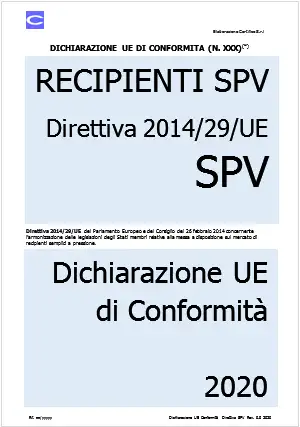 Dichirazione UE di Conformit  SPV
