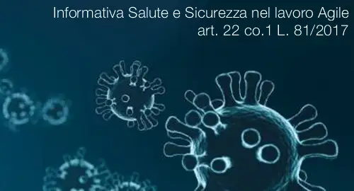 Informativa Salute e Sicurezza nel lavoro Agile Informativa Salute e Sicurezza nel lavoro Agile