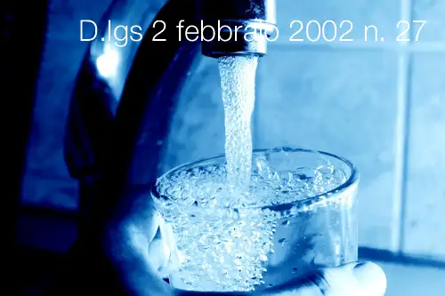 Decreto Legislativo 2 febbraio 2002 n 27 Decreto Legislativo 2 febbraio 2002 n 27