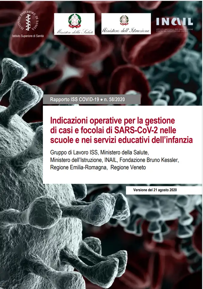 Indicazioni SARS COV 2 scuola