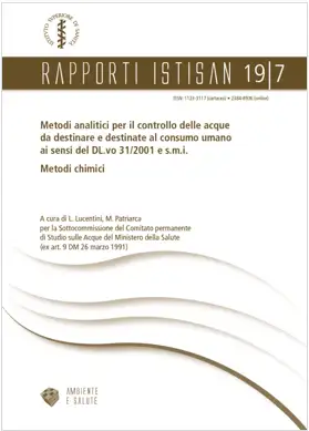 Rapporto ISTISAN 19 7 Rapporto ISTISAN 19 7