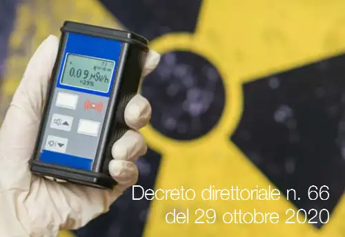 Decreto direttoriale n  66 del 29 ottobre 2020