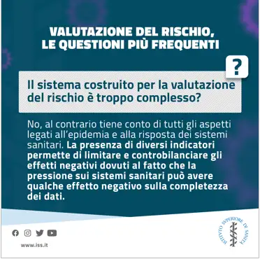 Il sistema costruito per la valutazione del rischio
