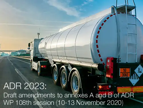 ADR 2023 Draft amendments annex A   B WP 108th session  10 13 November 2020 