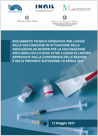 Documento tecnico vaccinazioni Documento tecnico vaccinazioni