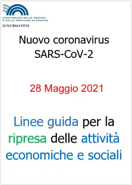Linee guida riaperture 28 05 2021