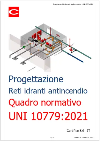 Progettazione rete di idranti UNI 10779 Ed 2021 Progettazione rete di idranti UNI 10779 Ed 2021