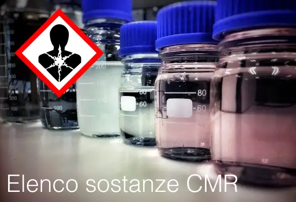 Elenco sostanze chimiche classificate CMR Elenco sostanze chimiche classificate CMR