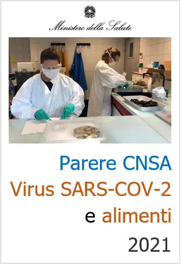 Parere CNSA Virus SARS COV 2 e alimenti Parere CNSA Virus SARS COV 2 e alimenti